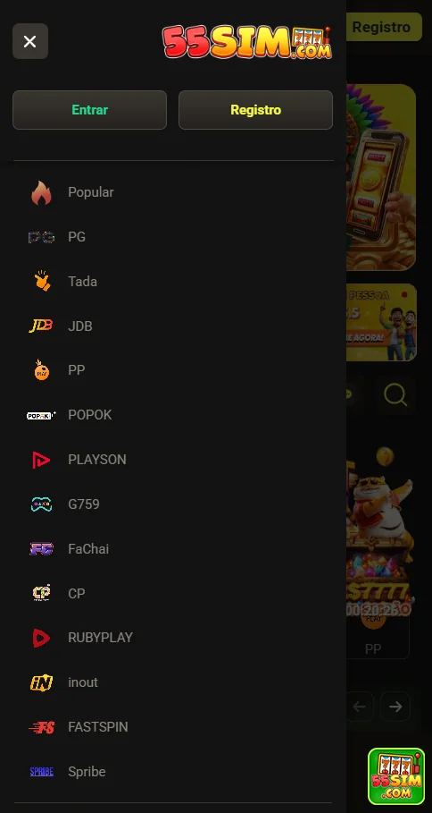 Ilustração de Descubra jogos emocionantes no 55sim com segurança total